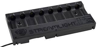 Streamlight SL-B9 100V/120V AC 8-Unit Bank Charger-Optics Force