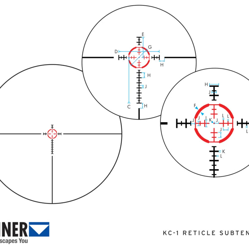 Steiner T6Xi 1-6x24mm KC-1 Rifle Scope