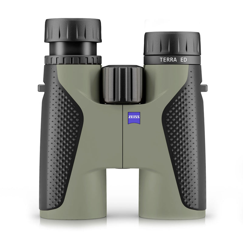 Zeiss Terra ED Black Velvet Green/Grey Binoculars-Optics Force