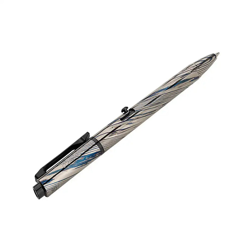 Olight O'Pen Pro Zirconium Damascus Dark Space Silver EDC penlight-Optics Force