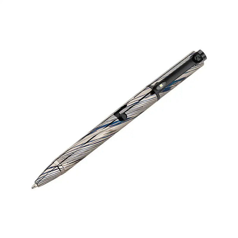 Olight O'Pen Pro Zirconium Damascus Dark Space Silver EDC penlight-Optics Force