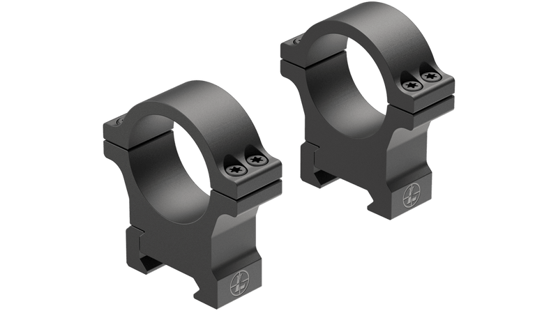 Leupold Open Range Cross-Slot Rings (Aluminum) 30mm-High Matte-Optics Force