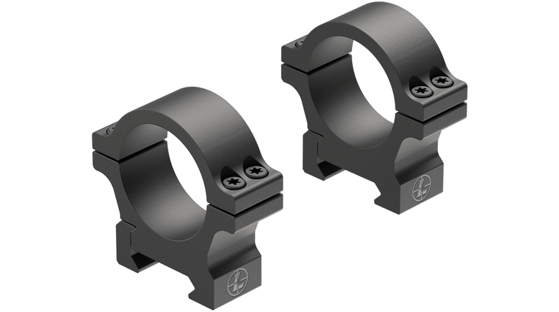 Leupold Open Range Cross-Slot Rings (Aluminum) 30mm-Low Matte-Optics Force