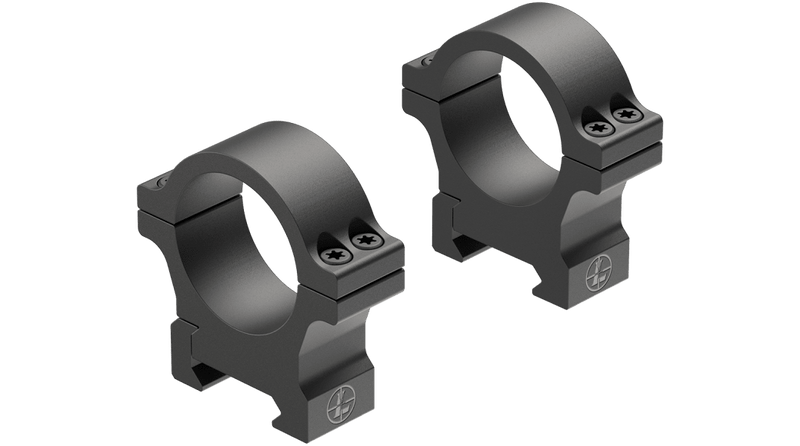 Leupold Open Range Cross-Slot Rings (Aluminum) 30mm-Medium Matte-Optics Force