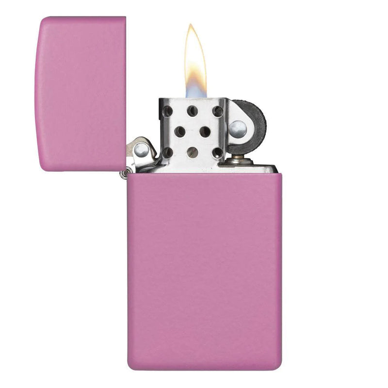 Zippo Slim® Pink Matte-Optics Force