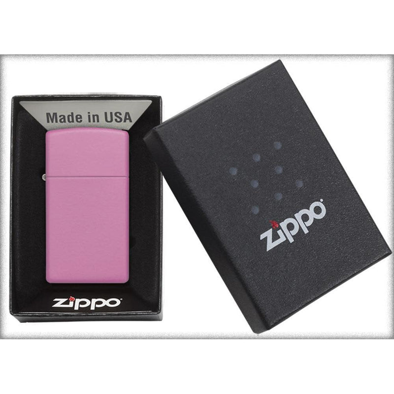 Zippo Slim® Pink Matte-Optics Force