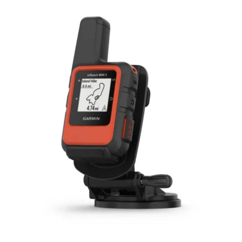 Garmin inReach® Mini 2 Compact Satellite Communicator Marine Bundle - Flame Red-Optics Force