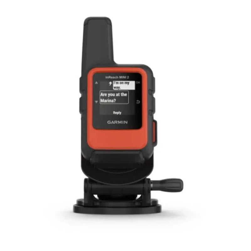 Garmin inReach® Mini 2 Compact Satellite Communicator Marine Bundle - Flame Red-Optics Force