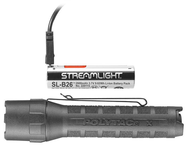 Streamlight Polytac-X USB Flashlight - Coyote-Optics Force