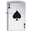Zippo Simple Spade Design-Optics Force