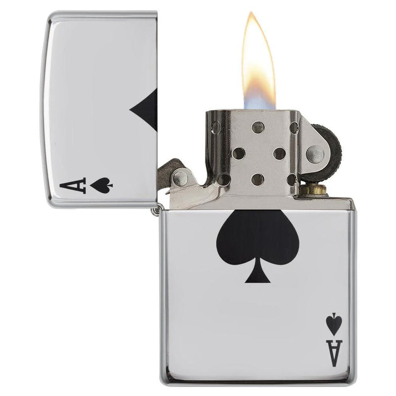 Zippo Simple Spade Design-Optics Force