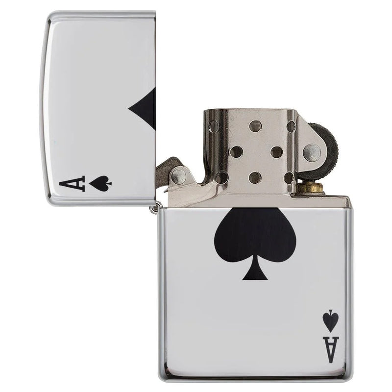 Zippo Simple Spade Design-Optics Force