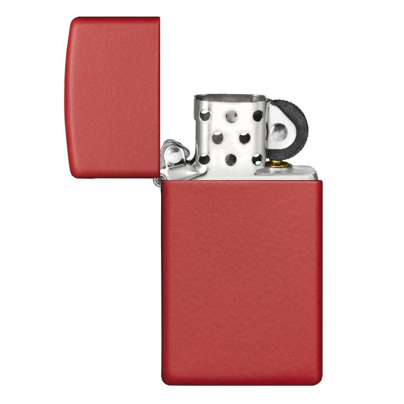 Zippo Slim® Red Matte-Optics Force