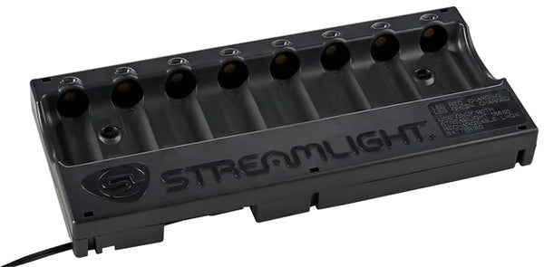 Streamlight SL-B9 12V DC 8-Unit Bank Charger-Optics Force