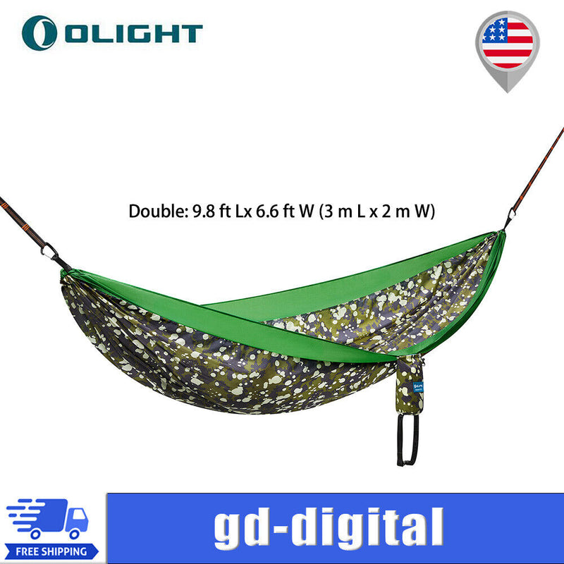 Olight OLIFE Sunbreeze Double Camping Hammock, Traveling Light, Portable Hammock-Optics Force