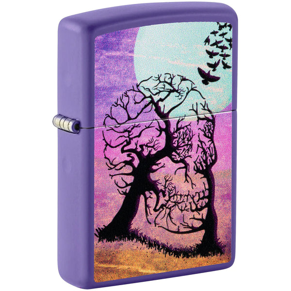 Zippo Skull Tree Design-Optics Force