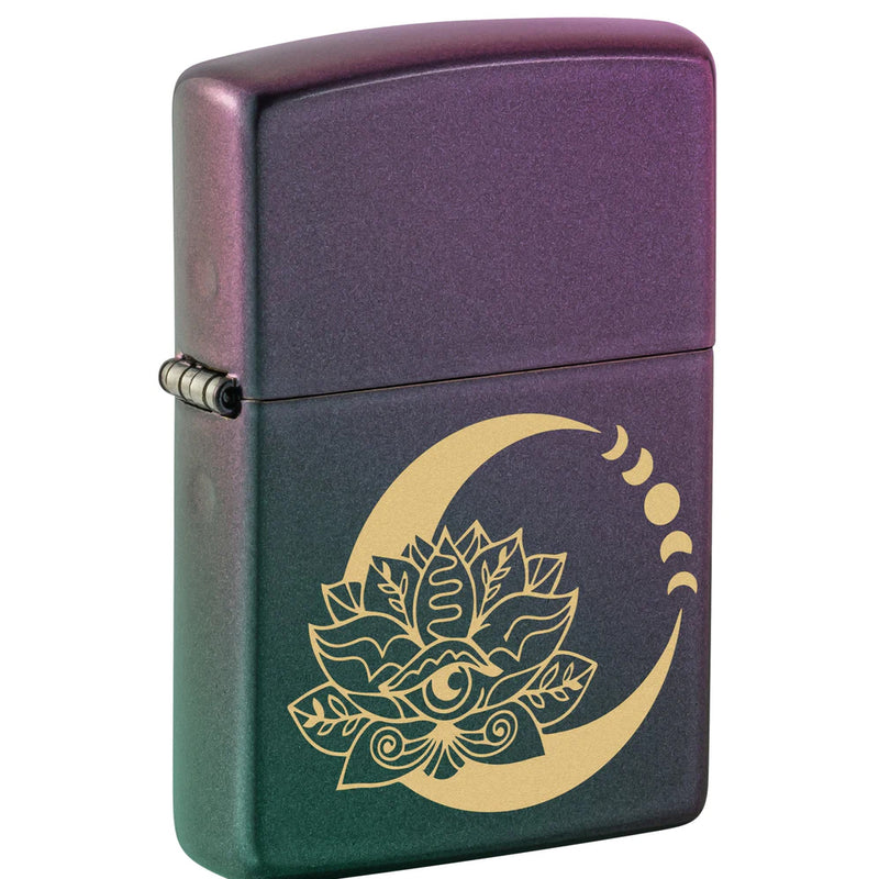 Zippo Lotus Moon Design-Optics Force