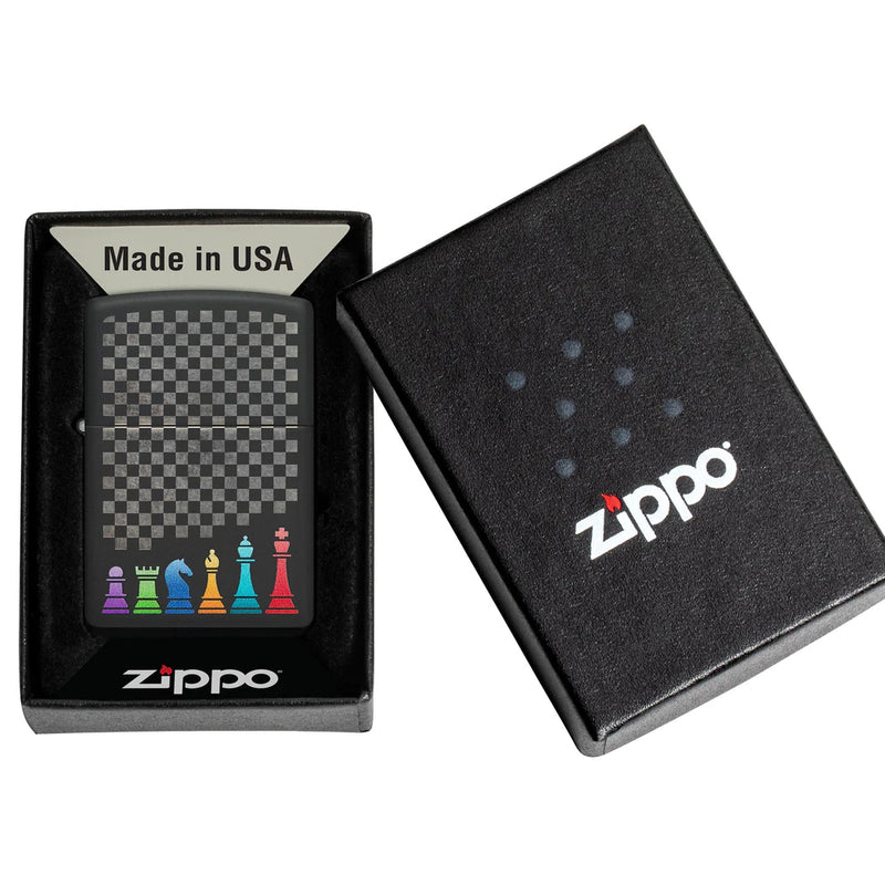 Zippo Chess Pieces Design-Optics Force