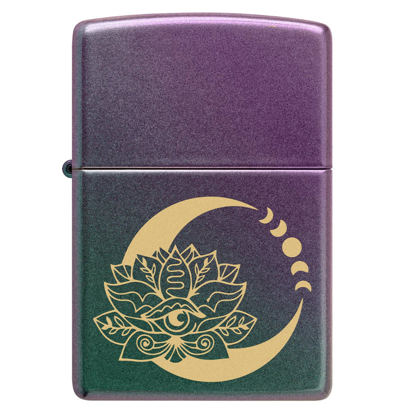 Zippo Lotus Moon Design-Optics Force