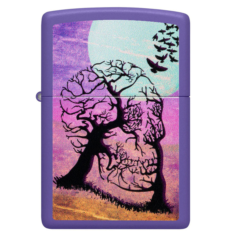 Zippo Skull Tree Design-Optics Force