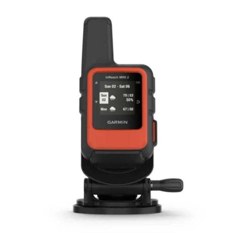 Garmin inReach® Mini 2 Compact Satellite Communicator Marine Bundle - Flame Red-Optics Force