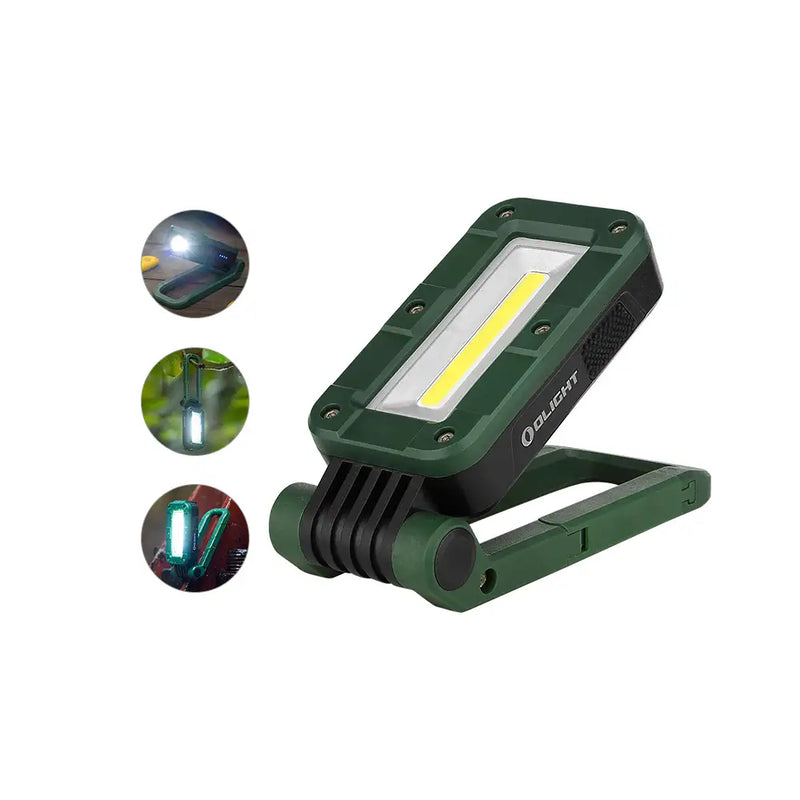 Olight Swivel COB Work Light-Moss Green-Optics Force