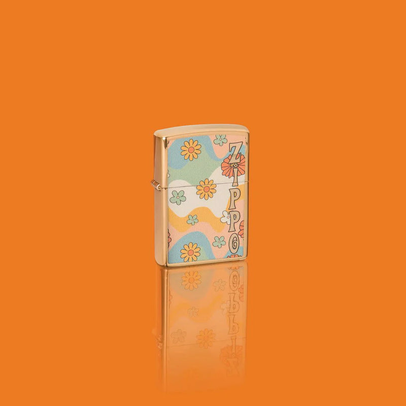 Zippo Flower Power Design-Optics Force