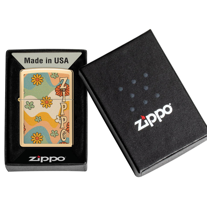 Zippo Flower Power Design-Optics Force