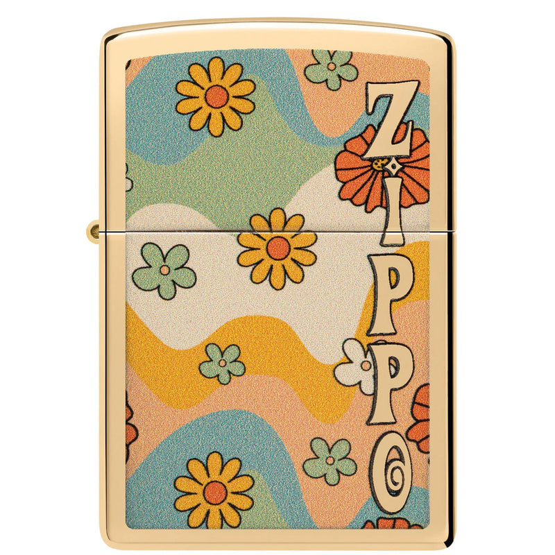 Zippo Flower Power Design-Optics Force