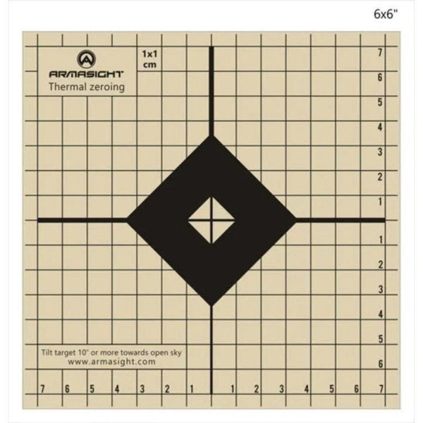 Armasight Thermal Zeroing Target - 10 pack