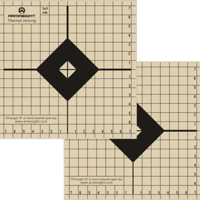 Armasight Thermal Zeroing Target - 10 pack