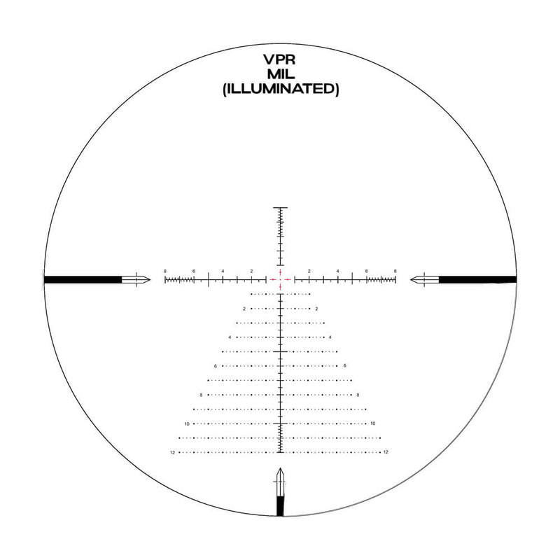 Arken Optics Illuminated Reticle with Zero Stop