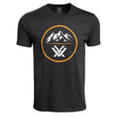 Vortex Three Peaks T-Shirt-Charcoal-S-Optics Force