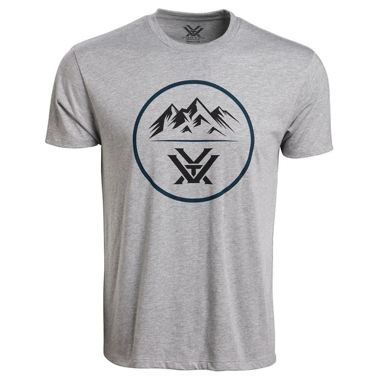 Vortex Three Peaks T-Shirt-Grey-S-Optics Force