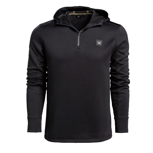 Vortex Frontier Limits 1/4 Zip Hoodie-Black-S-Optics Force