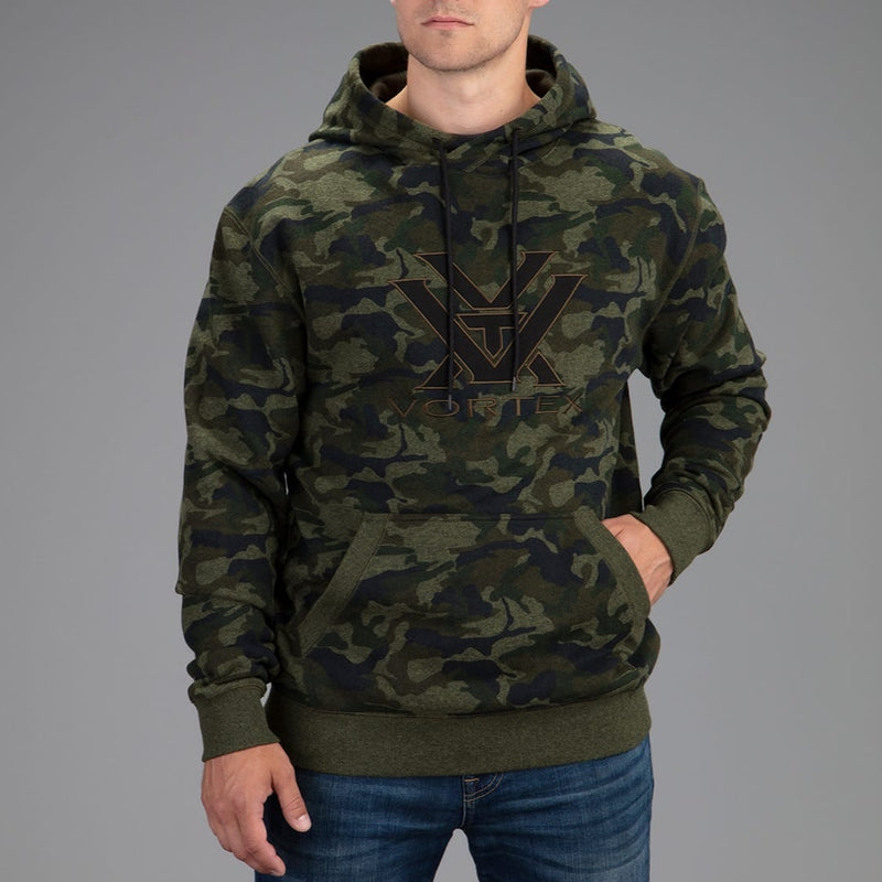 Vortex Core Logo Comfort Hoodie-Optics Force