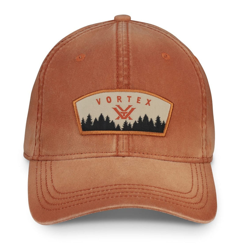 Vortex Timber Twitch Twill Cap-Orange-Optics Force