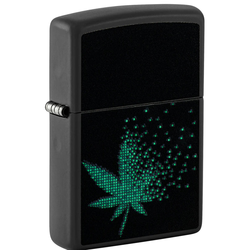 Zippo Pixel Cannabis Design-Optics Force