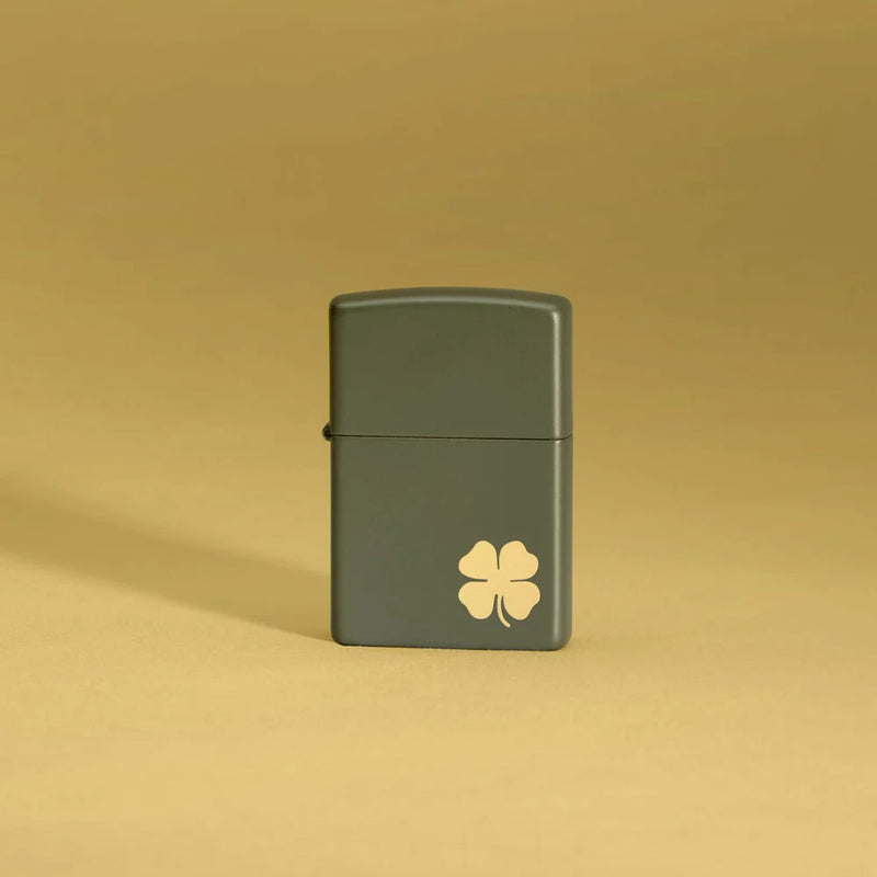 Zippo Four Leaf Clover-Optics Force