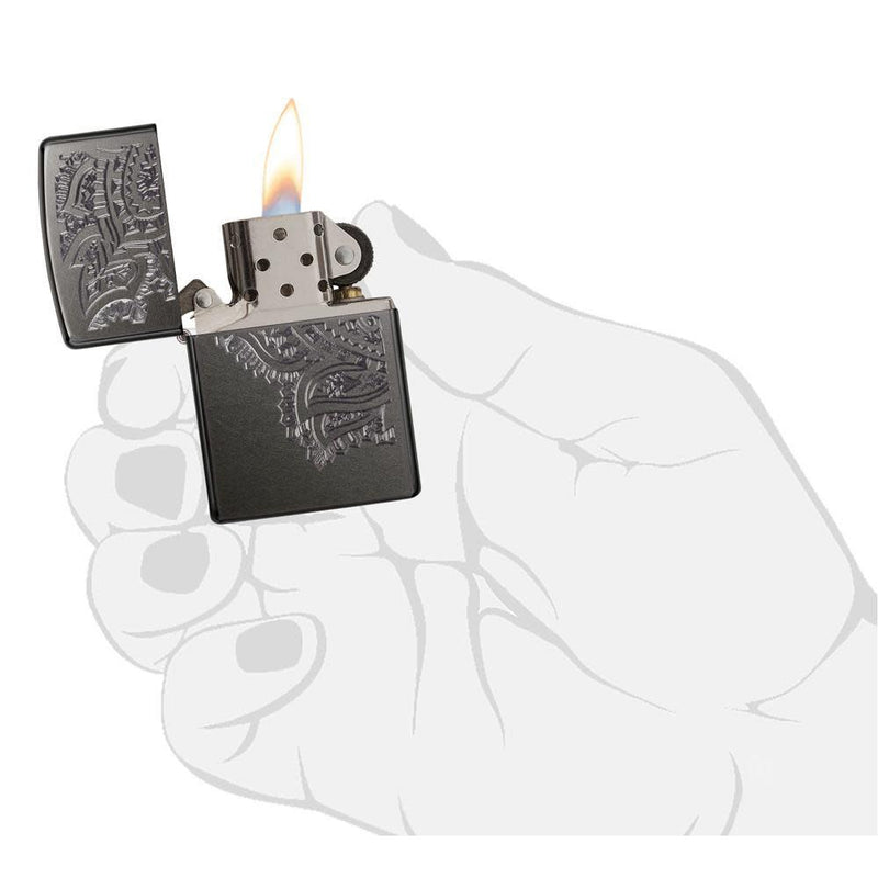 Zippo Iced Paisley-Optics Force