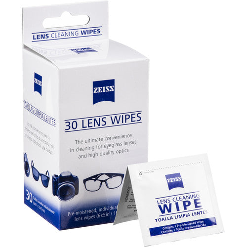 Zeiss Lens Wipes - 30 ct Box-Optics Force