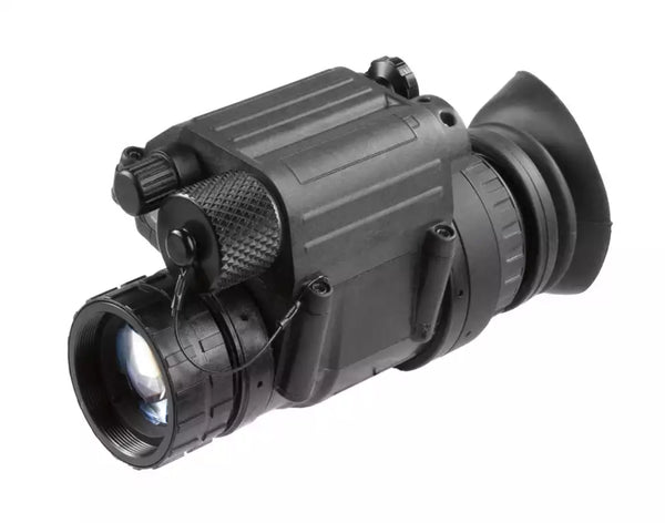 AGM Global Vision 11P14123484111 PVS-14 3AW1 Night Vision Hand Held/Mountable Scope Black 1x26mm, Gen 3 Level 1, White Phosphorus-Optics Force