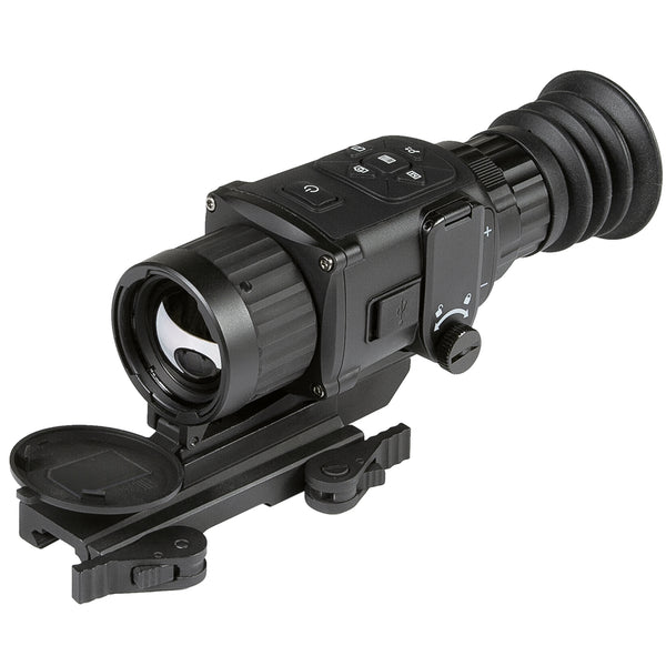 AGM Global Vision Rattler TS35-384 Thermal Hand Held/Mountable Scope Matte Black 2x - 16x 35mm Red Crosshair Reticle Digital 1x/2x/4x/8x/PIP Zoom 384x288 Resolution-TS35-384-Optics Force