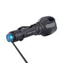 Olight Warrior X Turbo Tactical Flashlight - Black-Black-Optics Force