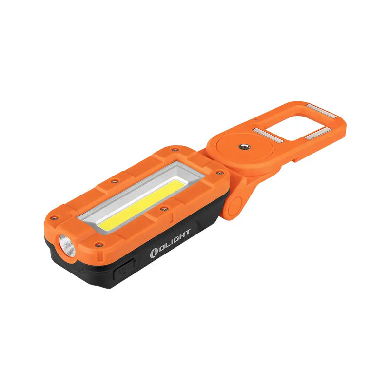 Olight Swivel Pro Rotatable & Foldable Work Light-Orange-Optics Force