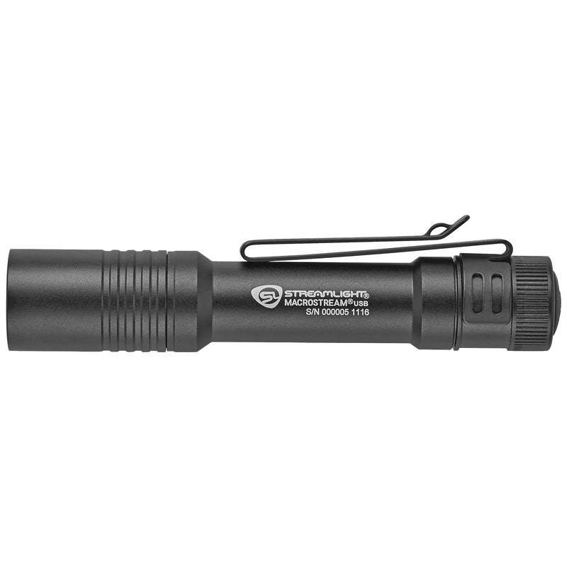 Streamlight Macrostream, Flashlight, 500 Lumens, Black-Optics Force