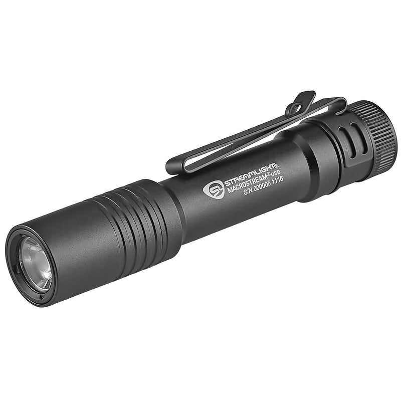 Streamlight Macrostream, Flashlight, 500 Lumens, Black-Optics Force