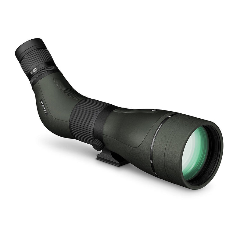 Vortex Optics Diamondback HD Spotting Scope 20-60x85 w/ Vortex Padded Case-Angled-Optics Force