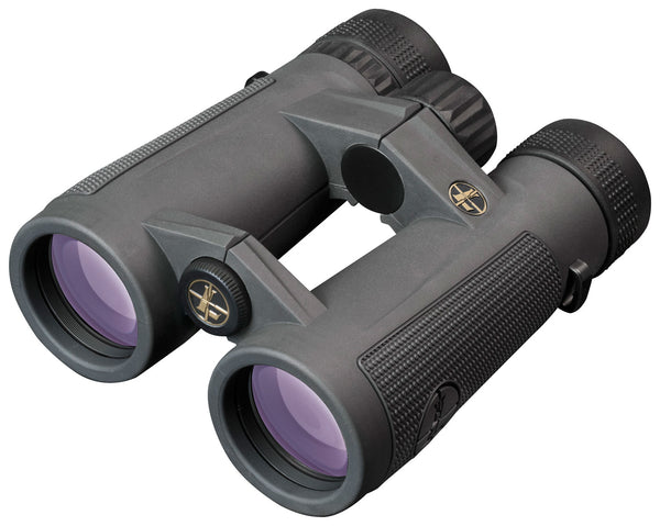 Leupold 174483 Binocular BX-5 Santiam HD 10x 42mm Roof Prism Shadow Gray Armor Coated-Optics Force