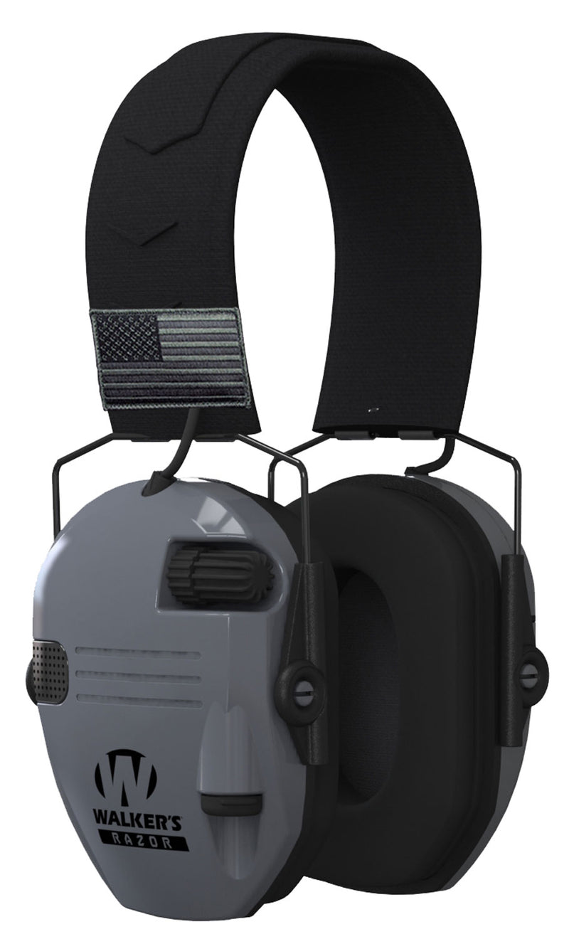 WLKR GWP-RSEMPATGY  RAZR PATRIOT MUFF GRY-Optics Force